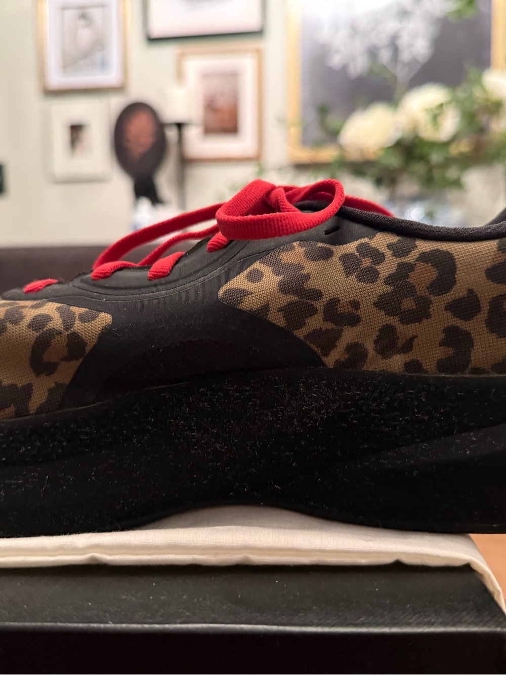 Women's lululemon Wmn Split Shift Running Shoe True Leopard Multi/Black/Safari 9 - Picture 8 of 12